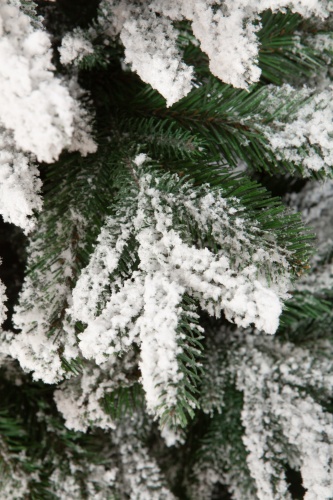 Искусственная ель Амати в снегу 210 см., Crystal Trees фото 3