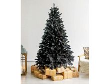 Искусственная ель ОДРИ BLACK, 240 см, чёрная, хвоя Литая+ПВХ, GREEN TREES