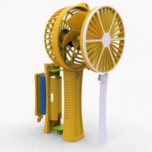 Ручной вентилятор Цитрус с портативной зарядкой фото 6