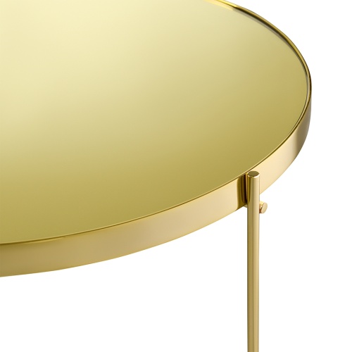 Стол josen, 120х60 см, золотой фото 4