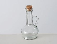 Декоративная бутылка РУСТИКО с длинным горлышком, стекло, 16 см, Boltze