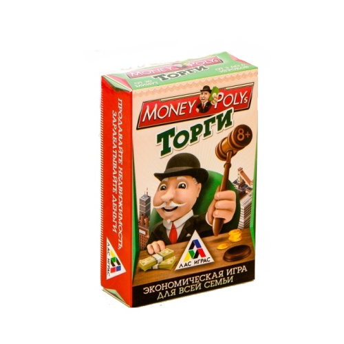 Настольная экономическая игра «Money Polys Торги»