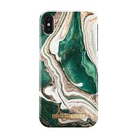 Чехол для iPhone Xs Max iDeal, "Golden Jade Marble"