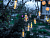 Садовая гирлянда из лампочек Solar ФЛЕШ-ВИНТАЖ на солнечной батарее, 10 тёплых белых LED-огней, мигающая, 4.5+3 м, чёрный провод, Kaemingk (Lumineo)