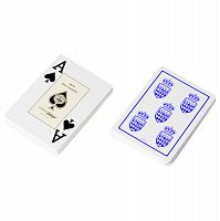 Карты для покера "Fournier Club Monaco" 100% пластик, Испания, синие