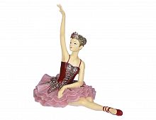 Статуэтка "Балерина розелла" (сидящая), полистоун, 18.5х10.17.5 см, Edelman