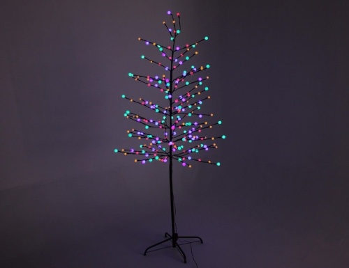 Светодиодное дерево "Волшебная вишня", цветных/тёплых белых LED-огней, контроллер, уличное, Kaemingk фото 2