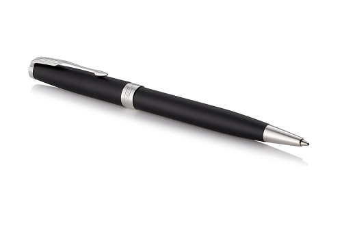 Parker Sonnet Core - Matte Black CT, шариковая ручка, M, BL фото 2