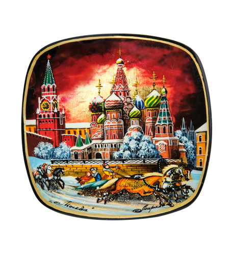 ШК-55/191 Шкатулка «Москва» исп. Маркова Т. фото 2
