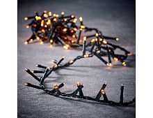 Светодиодная гирлянда на елку 210 см Luca Snake, 700 экстра теплых белых LED ламп, зеленый ПВХ, контроллер, IP44, Edelman