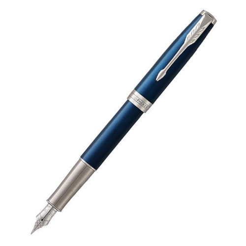 Parker Sonnet Core - LaqBlue CT, перьевая ручка, F, BL