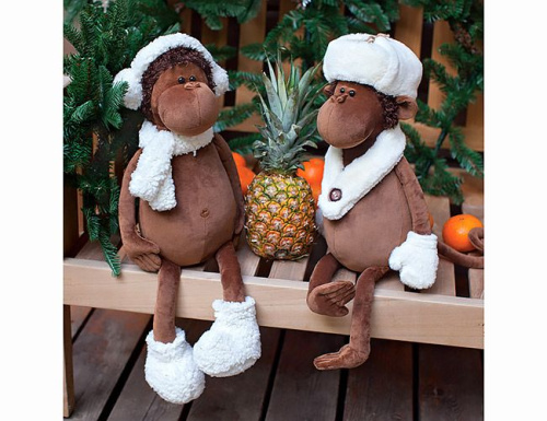 Обезьяна "Николя", 25 см, ORANGE TOYS, exclusive фото 2