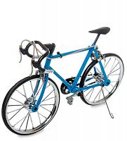 VL-19/2 Фигурка-модель 1:10 Велосипед гоночный "Roadbike" голубой