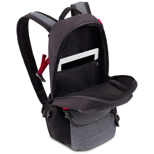 Рюкзак Swissgear, серый, 24х15,5х46 см, 15,5 л фото 3
