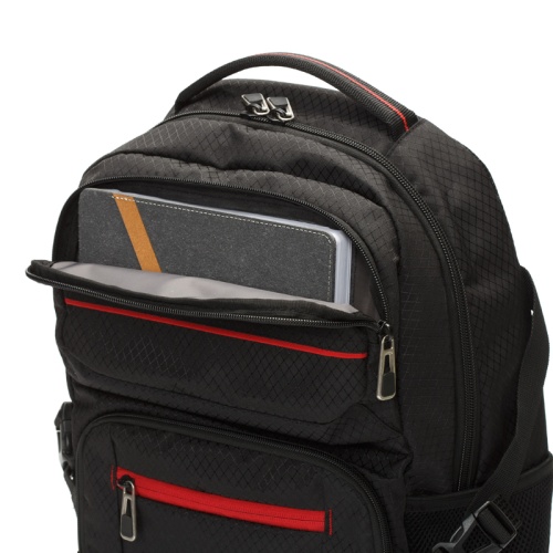 Рюкзак Torber Xplor 15", черно-красный, 49х34,5х18,5 см, 25 л фото 5
