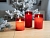 Восковая светодиодная свеча в стакане ROMANCE, красная, тёплый белый LED-огонь, колышущийся язычок, 7.5х12.5 см, батарейки, Peha Magic