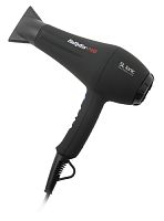 Фен BaByliss Pro SL Ionic, Soft Touch, 1800 Вт, ионизация, 1 насадка, черный