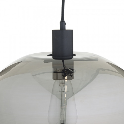 Лампа подвесная kyoto, d32 см, стекло electro plated фото 5