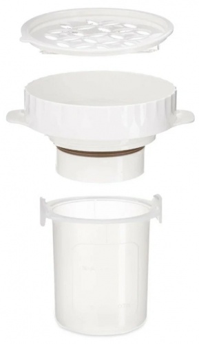 Термос для еды с чехлом и емкостью Thermos JBS-360 (0,36 литра), белый фото 5