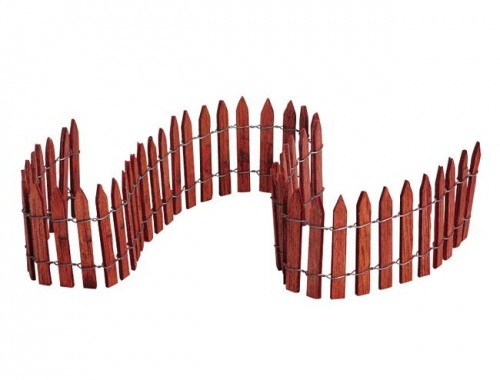 Деревянный забор, 4.1x46.2x0.5 см, LEMAX