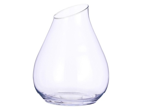 Стеклянная ваза АЖЕЛИ, прозрачная, 37 см, Edelman, Mica