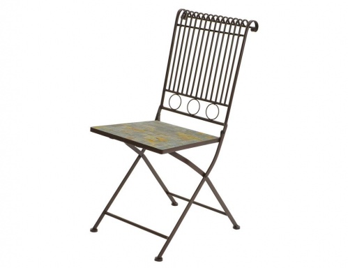 Комплект садовой мебели "Штутгарт", металл, мозаика, стол+2 стула, Kaemingk фото 4