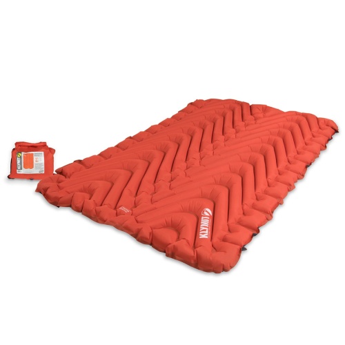 Надувной коврик Klymit Insulated Double V, оранжевый
