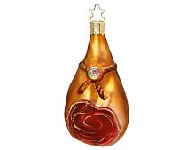 Ёлочная игрушка ПРОШУТТО ДЛЯ ГУРМАНОВ, стекло, 10 см, Inge Glas