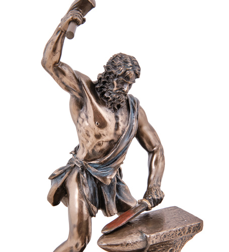 WS-1196 Статуэтка «Гефест - бог огня, покровитель кузнечного ремесла» фото 4