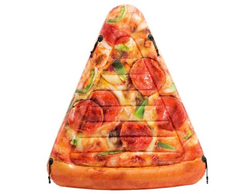 Надувной матрас Пицца, 175х145 см, Intex фото 2