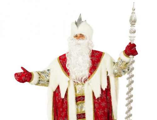 Костюм Деда Мороза Королевский, размер 54-56, Батик фото 2