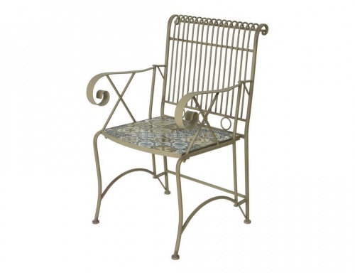 Комплект садовой мебели "Тулуза", (стол и 2 кресла), металл, мозаика, Kaemingk фото 3