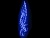 Электрогирлянда КОНСКИЙ ХВОСТ, 350 синих mini-LED ламп, 21*1.5+1.5 м, 12V, провод-проволока, BEAUTY LED