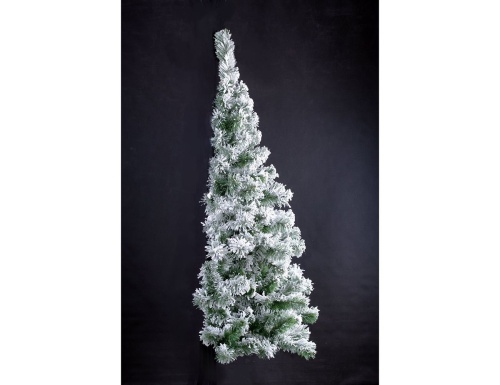 Искусственная елка "Настенная заснеженная флокированная", (хвоя - PVC), 90 см, Ели PENERI фото 2