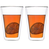 Набор из двух стеклянных стаканов