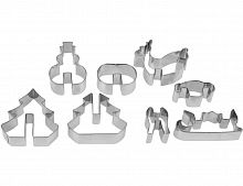 Набор форм для объёмного печенья "Кондитерский конструктор", 8 элементов, Koopman International