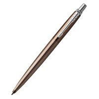 Parker Jotter Premium - Carlisle Brown Pinstripe CT, шариковая ручка, M