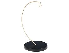 Подставка для новогоднего шара ДЕКОРАРЕ, металл, черная, 25 см, Inge Glas