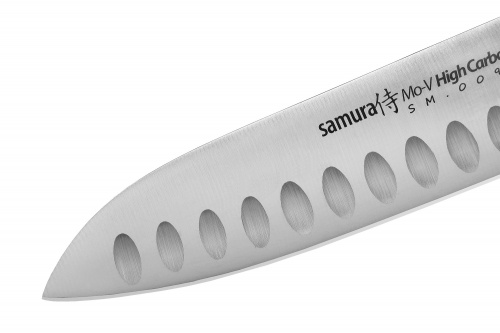 Нож Samura сантоку Mo-V, 13,8 см, G-10 фото 4