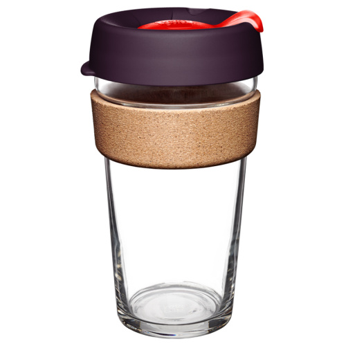 Кружка keepcup brew cork l 454 мл red bells