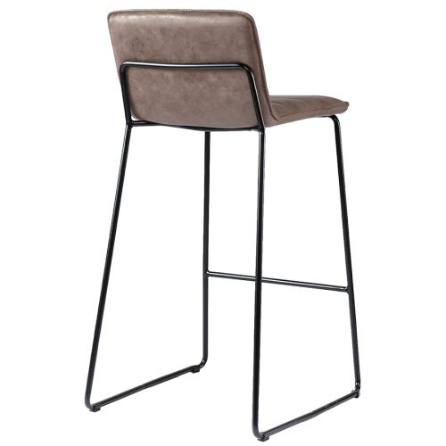 Набор из 2 барных стульев terence, экокожа, темно-коричневые фото 7