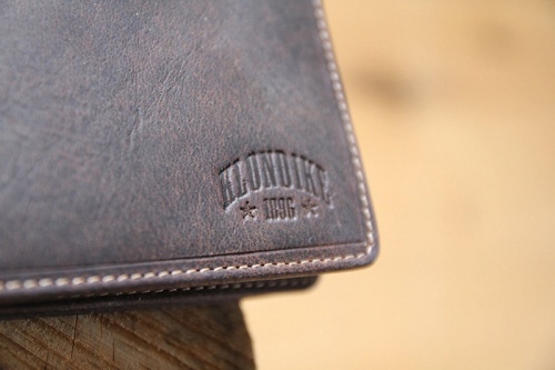 Бумажник Klondike Billy, коричневый, 11x8,5 см фото 13