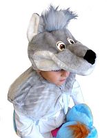 Карнавальная шапочка "Волчонок", Бока