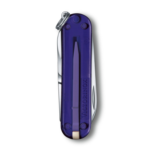 Нож-брелок Victorinox Classic SD Colors, 58 мм, 7 функций, "Persian Indigo" фото 2