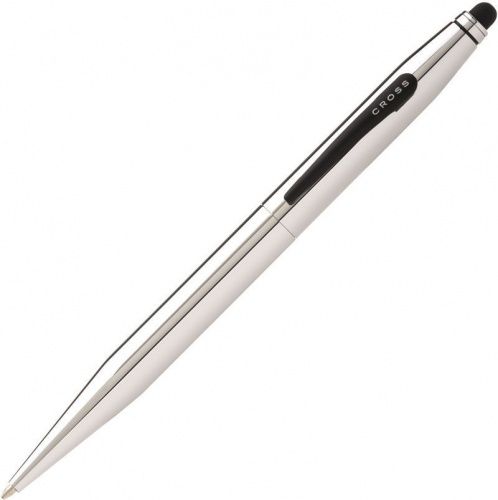 Cross Tech2 - Chrome, шариковая ручка со стилусом, M, BL