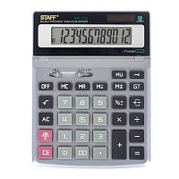 Калькулятор настольный металлический Staff STF-1712 12 разрядов 250121