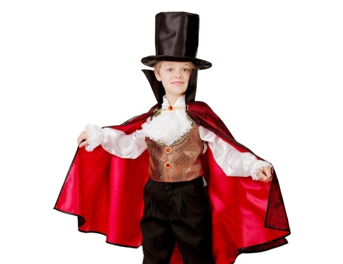 Карнавальный костюм Дракула, рост 152 см, Батик фото 2