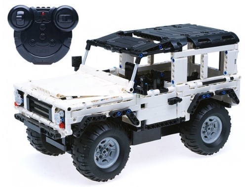 Конструктор Cada Technics, джип Land Rover, 533 детали, пульт управления - C51004W фото 8