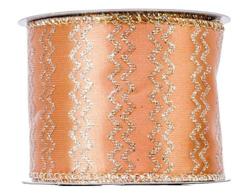 Декоративная лента ЭЛОДИ зигзаг, 270х6 см, Kaemingk фото 4