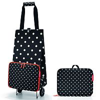 Сумка на колесиках Foldabletrolley mixed dots